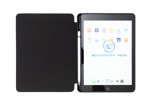 Soft Flip Case mit Stifthalter für Apple iPad 10,2" geöffnete Vorderansicht